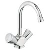 Grohe Costa S wastafelmengkr. met waste 21257001 chroom